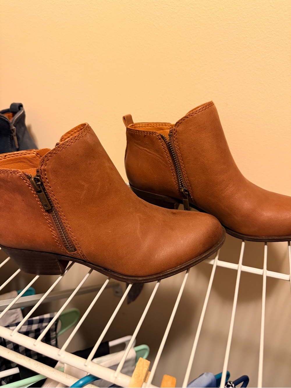 Women's Ankle Booties with Side zip - 3 pair